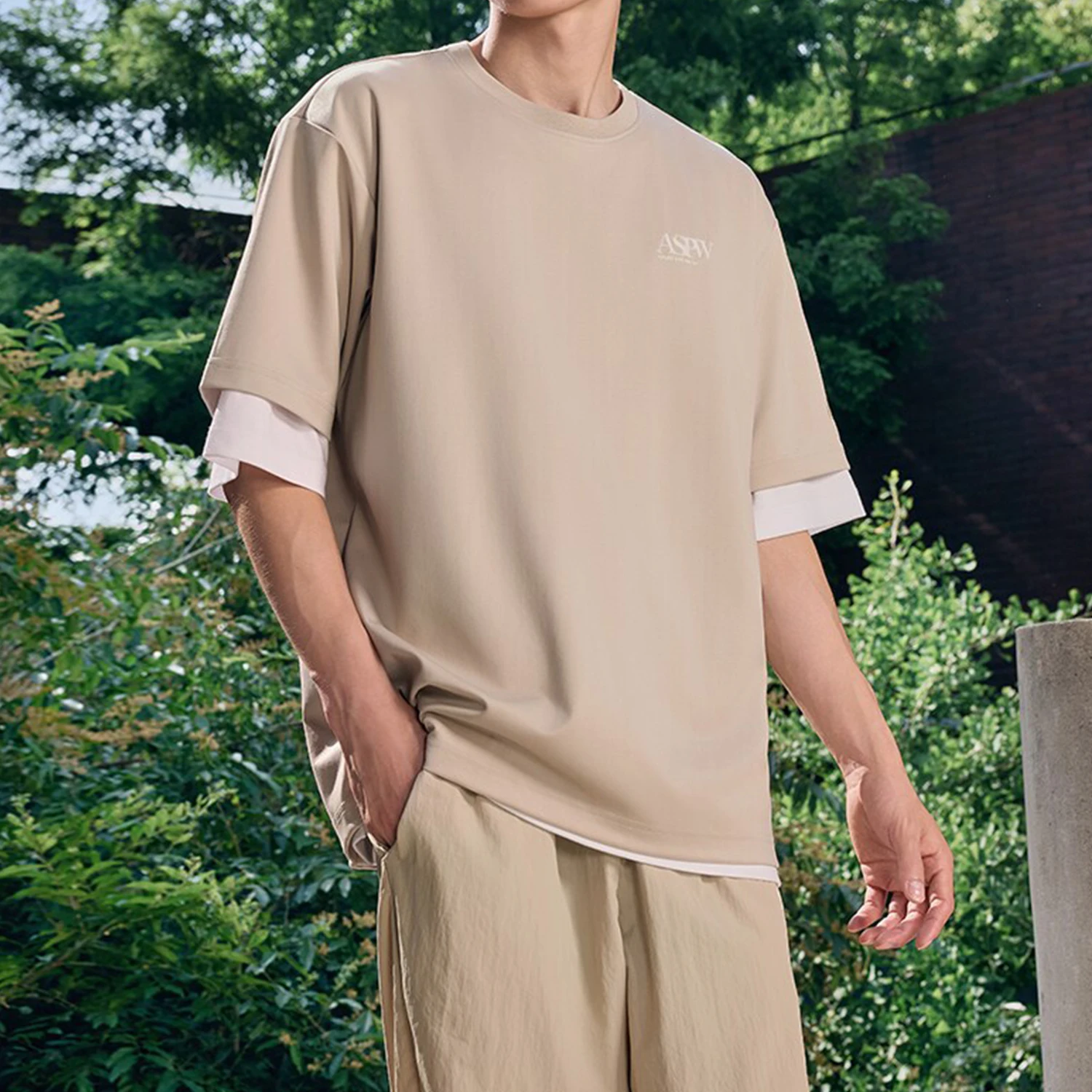 

Официальная аутентичная новая мужская повседневная свободная спортивная футболка с короткими рукавами и принтом Adidas JD0383