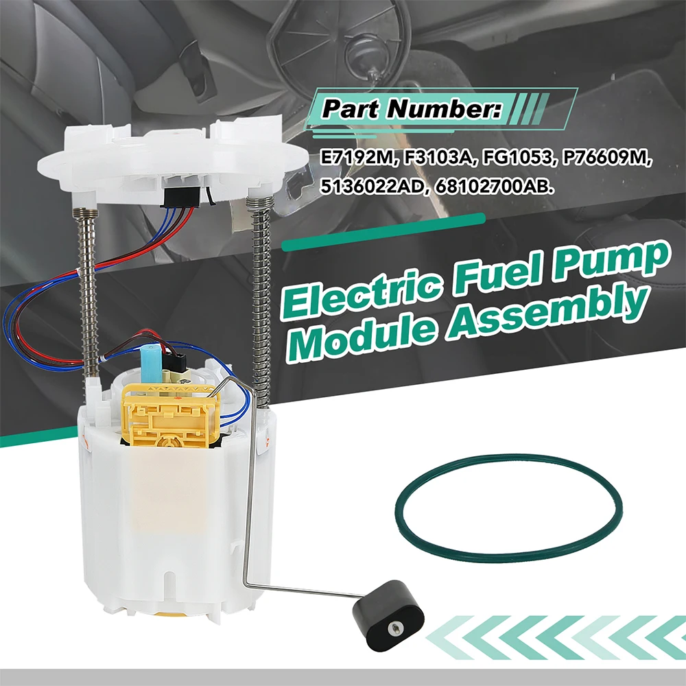 

Electric Fuel Pump Module Assembly For Chrysler 300 V6 V8 05-15 For Dodge Challenger Charger Magnum V6 V8 05-15 E7192M F3103A