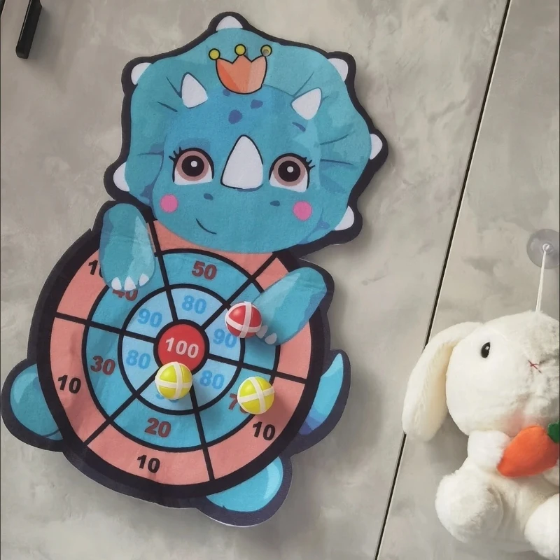 Lepka Tarcza do Rzutek Piłeczkowych Zabawka Sportowa do Użytku Wewnętrznego i Zewnętrznego Kreatywna Gra Rzutkowa Koordynacja Oko-Ręka Bezpieczny Materiał Materiałowy