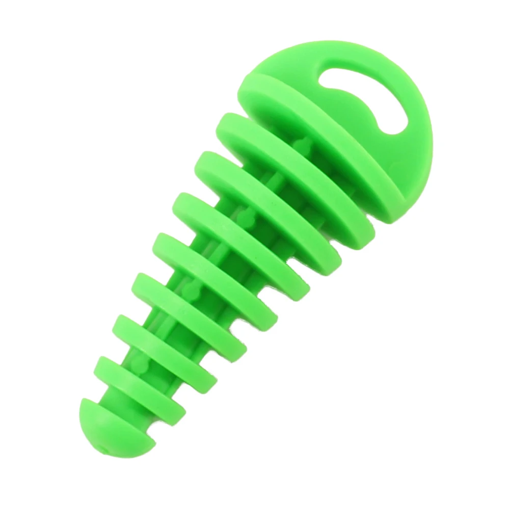 Hot Sale 1PC Air Bleeder Plug Exhaust Wash Plug Pipe Protector Exhaust Pipe Plug Motorcycle Motocross Tailpipe Rubber