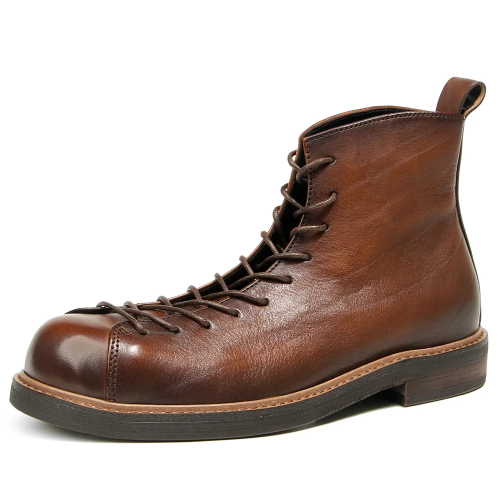 أحذية كاجوال من الجلد الطبيعي  - مراجعة Men Shoes Formal وسعره