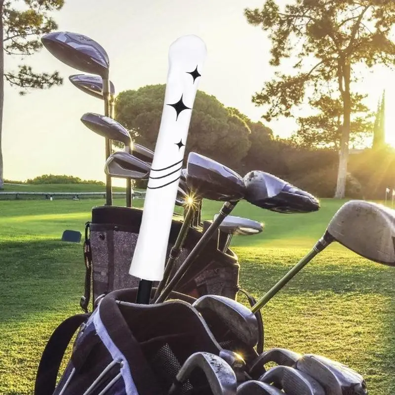 

31BE Golf Alignment Rod Cover Case Star Pattern Rods Holder Golf Club Protector