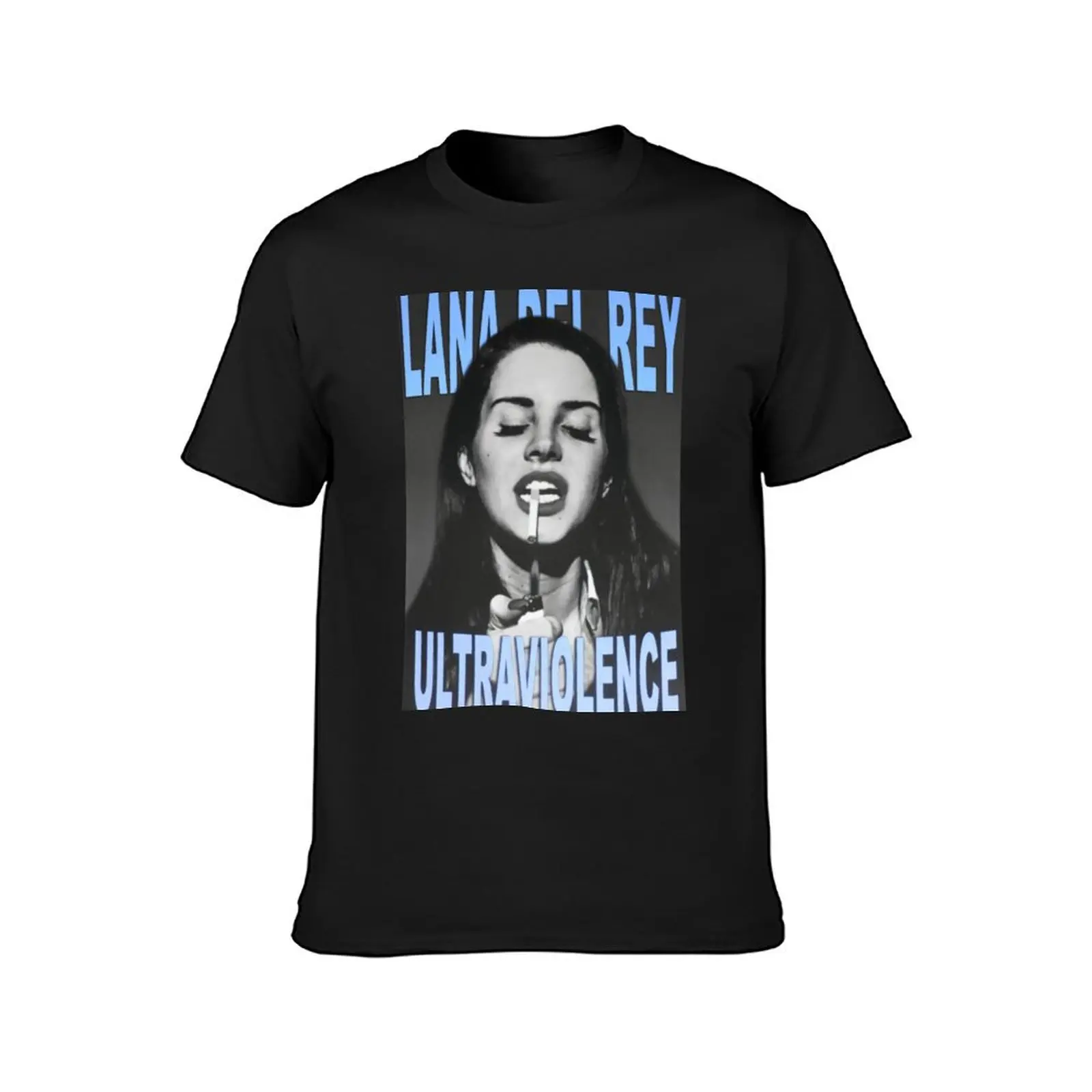 Ultraviolence Rey T-Shirt tops oversized anime quick-drying T-shirts for men cotton