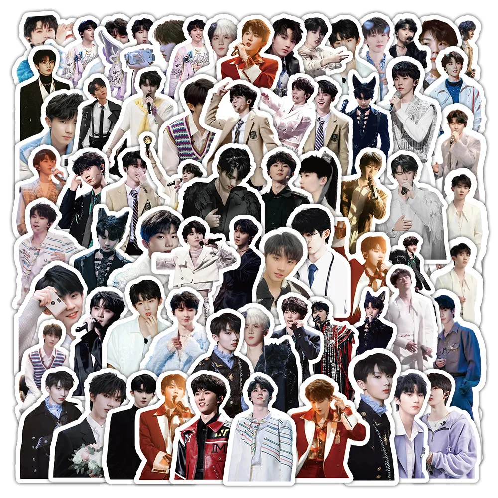 Cheng Yi Wang Yibo Xiao Zhan KPOP Group Boy\'s Decorate notebook DIY stickers