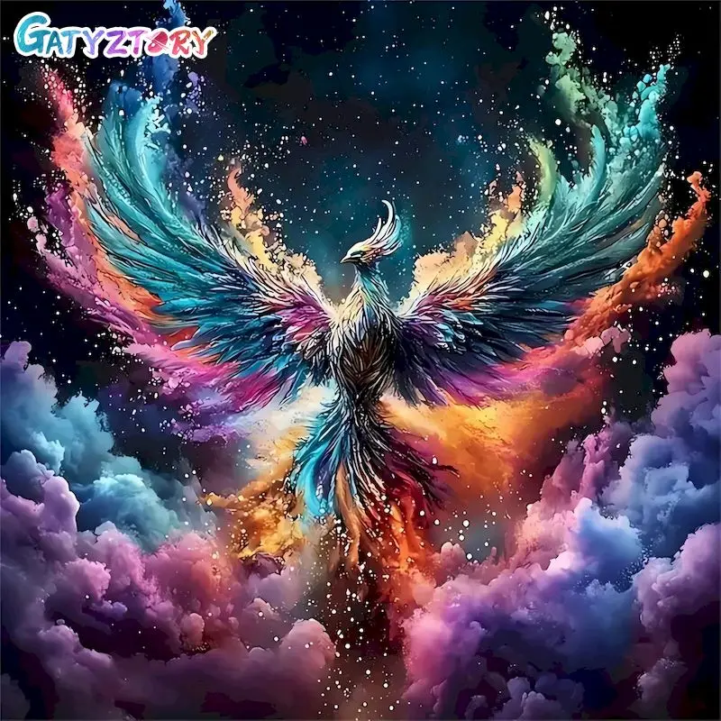 

GATYZTORY 5d Diamond Painting Kits For Adults Home Decor Gift Diy Gift Animal Full Round Diamond Art Living Room Decoration