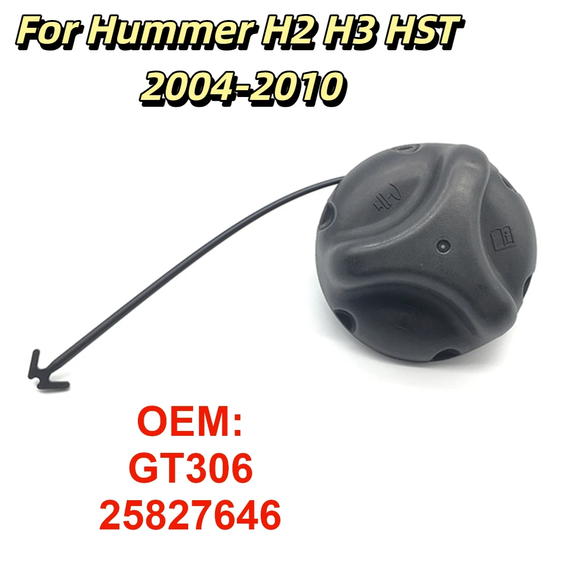 

Car Inside Inner Lid Fuel Tank Gas Filler Cap Covers GT306 for Hummer H2 H3 H3T 2004-2010 25827646