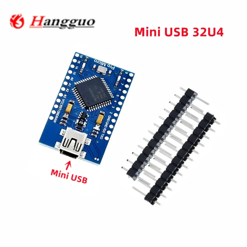 Pro Micro ATmega32U4 3V/5V 16MHz Replace ATmega328 For ATMega 32U4 Pro Mini With 2 Row Pin Header