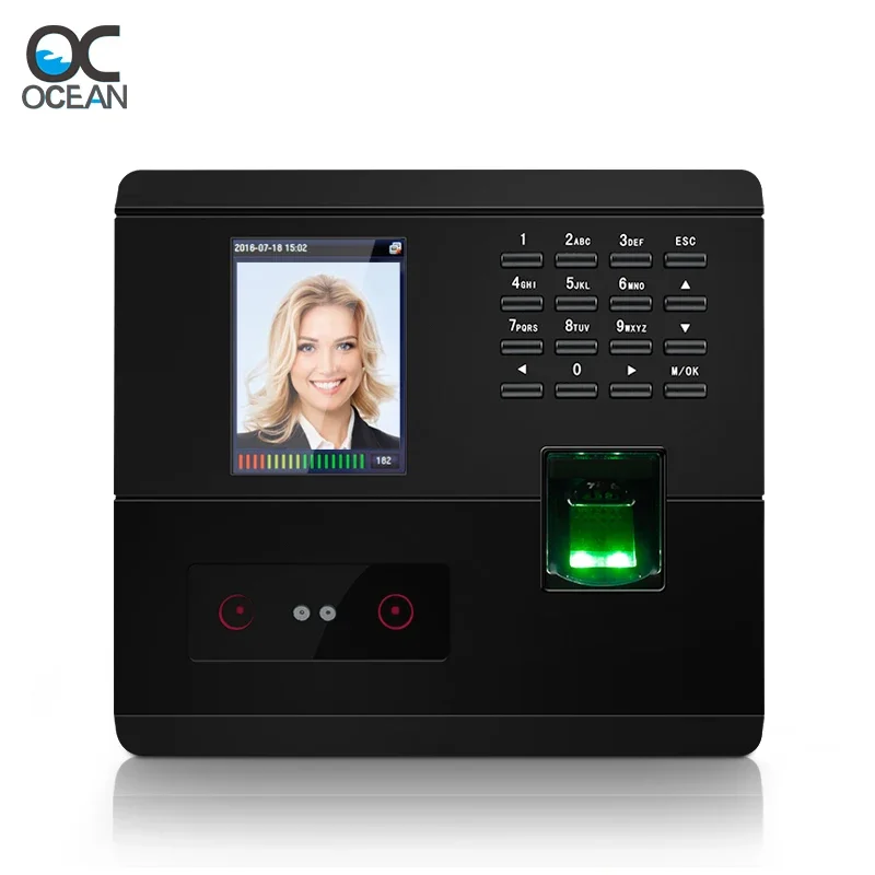 Face Recognition and Fingerprint Time Attendance and Access Control Terminal time recording for office UF200