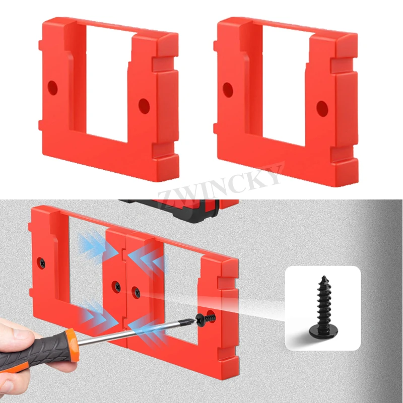 Battery Holder Wall Mount Battery Dock Holder For HANS For Einhelll Power X-Change Power Tool Holder Bracket Fixing Accessories
