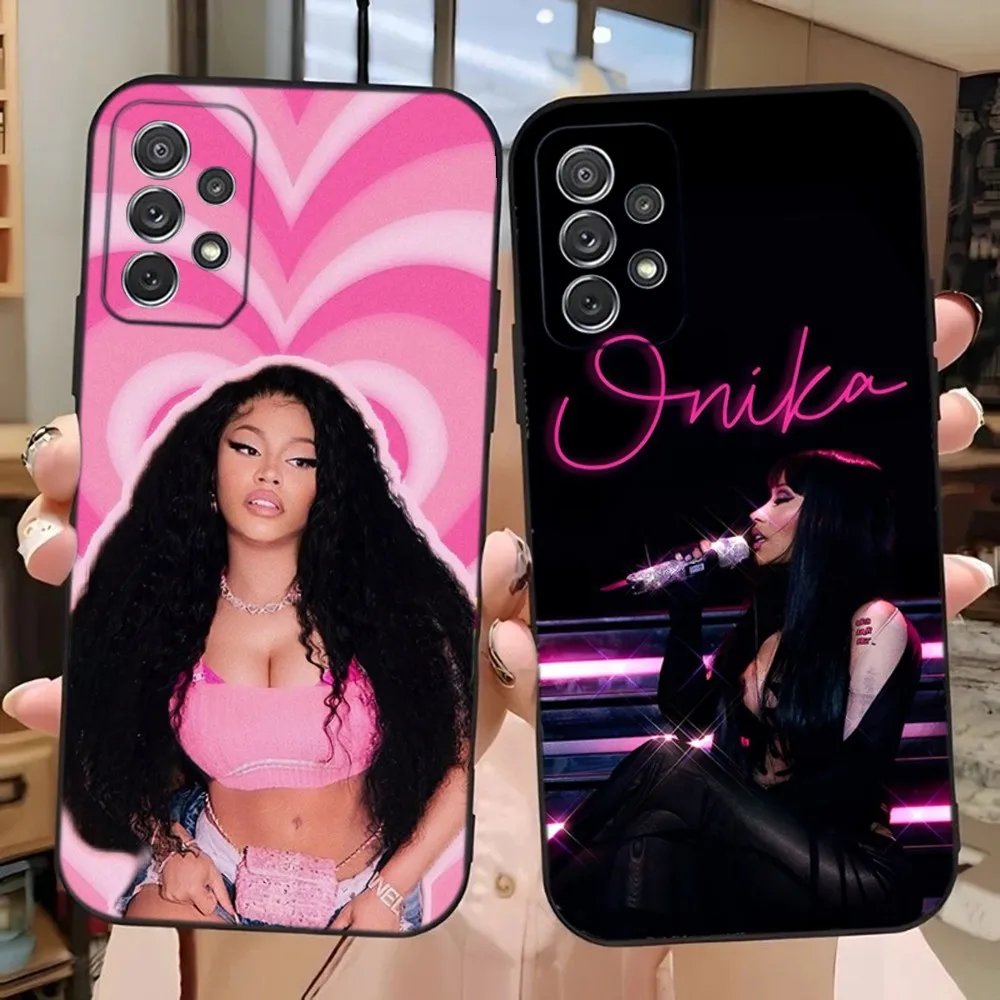 N-Nicki Singer M-Minaj Phone Case For Samsung Galaxy A13,A21s,A22,A31,A32,A52,A53,A71,A80,A91 Soft Black Phone Cover