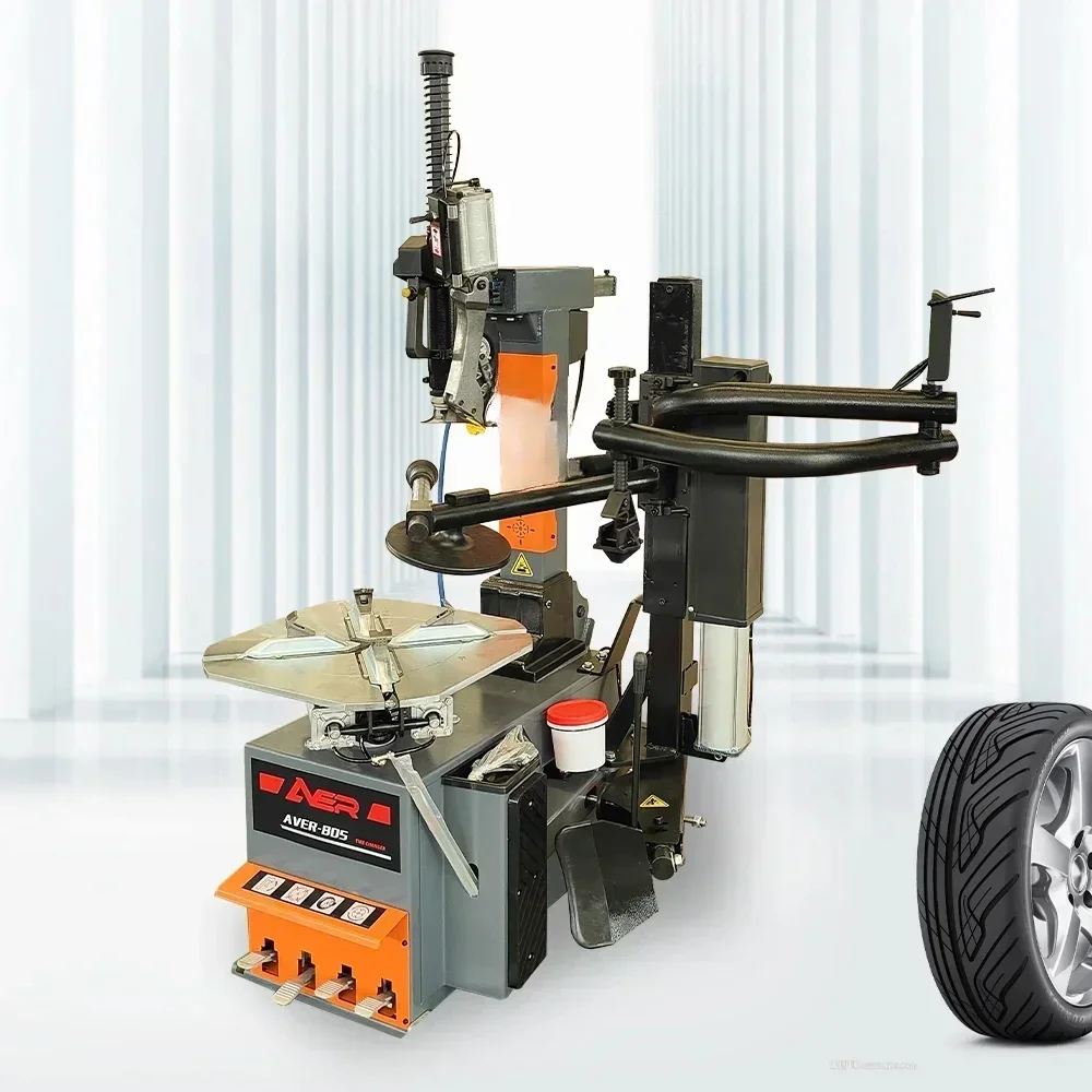 automatic tire changer with back titling column tyre changing machine tire service machine