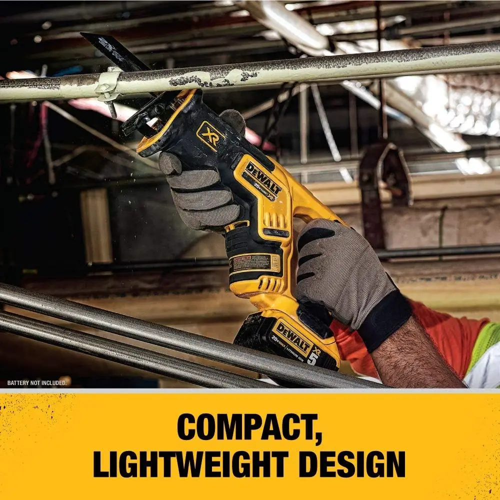 

DEWALT DCS367B 20V Max XR Brushless Compact Reciprocating Saw, (Tool Only), with DCB230C 20V Battery Pack