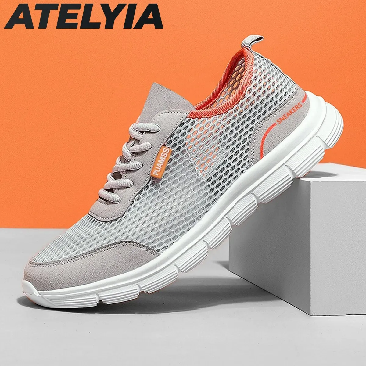 

Летняя повседневная обувь, мужские кроссовки, новинка 2024 года, мужская обувь на плоской подошве, дышащая обувь больших размеров 46, уличная обувь Tenis Masculino Zapatillas Hombre