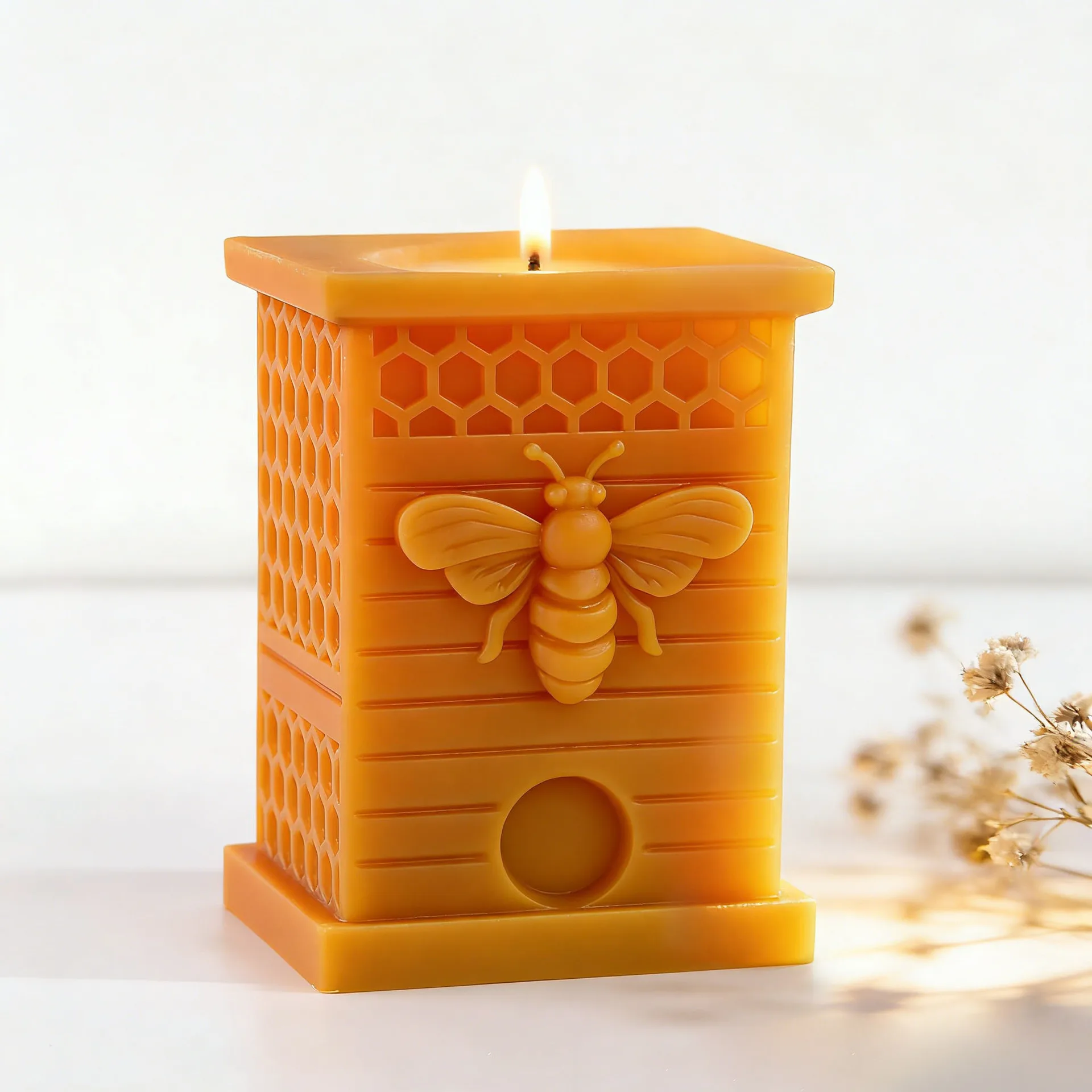 DIY Beehive Relief Bee Silicon - огляд і ціна Candle Making Activity