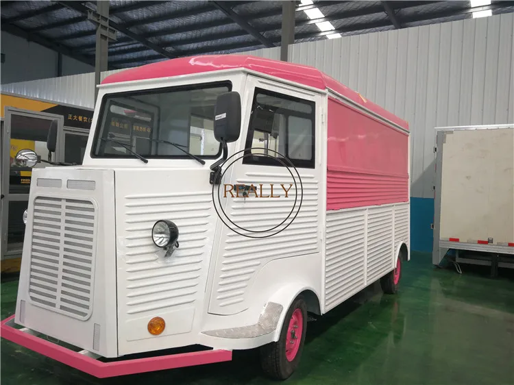 Gran oferta, camión de comida móvil eléctrico, remolque, cocina móvil, carrito de comida para café y perros calientes, vehículo expendedor