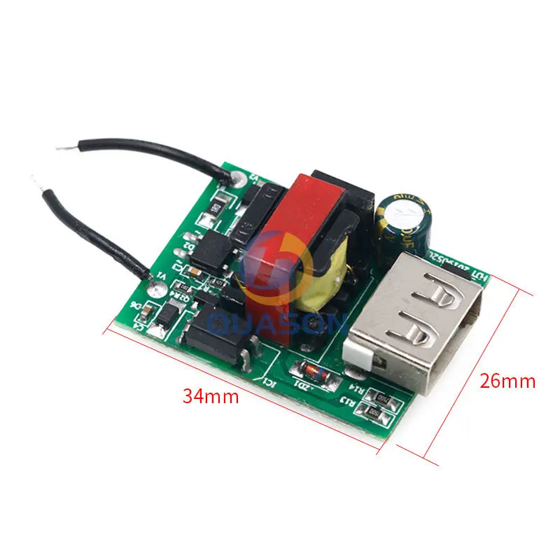 USB DC понижающий модуль изолированный источник питания понижающий преобразователь стабилизатор 12V 24V 36V 48V 72V to 5V 1A