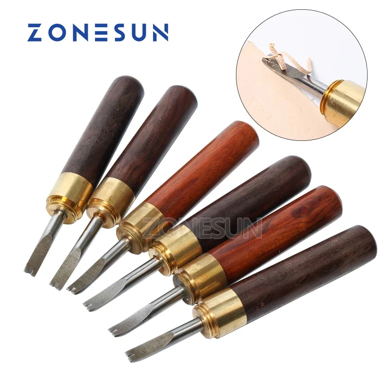 ZONESUN 1Piece 1.2mm Leathercr - đánh giá và giá Leather Edge Beveler