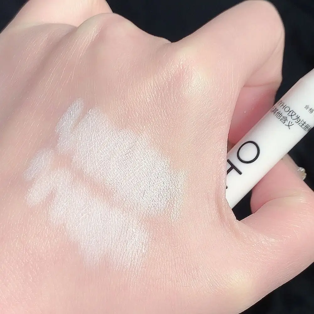 Evidenzia penna cosmetici donna glitter ombretto penna diamante baco da seta matita evidenziatore bianco matita sdraiata baco da seta