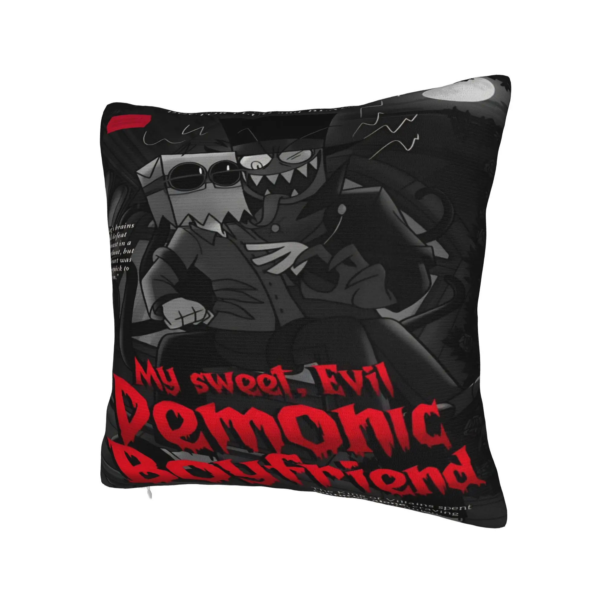 Villainous Comdy Pillowcases Merch Printed Cushion Cover  Throw Pillow Cover Seat Decor Zippered Multi Size