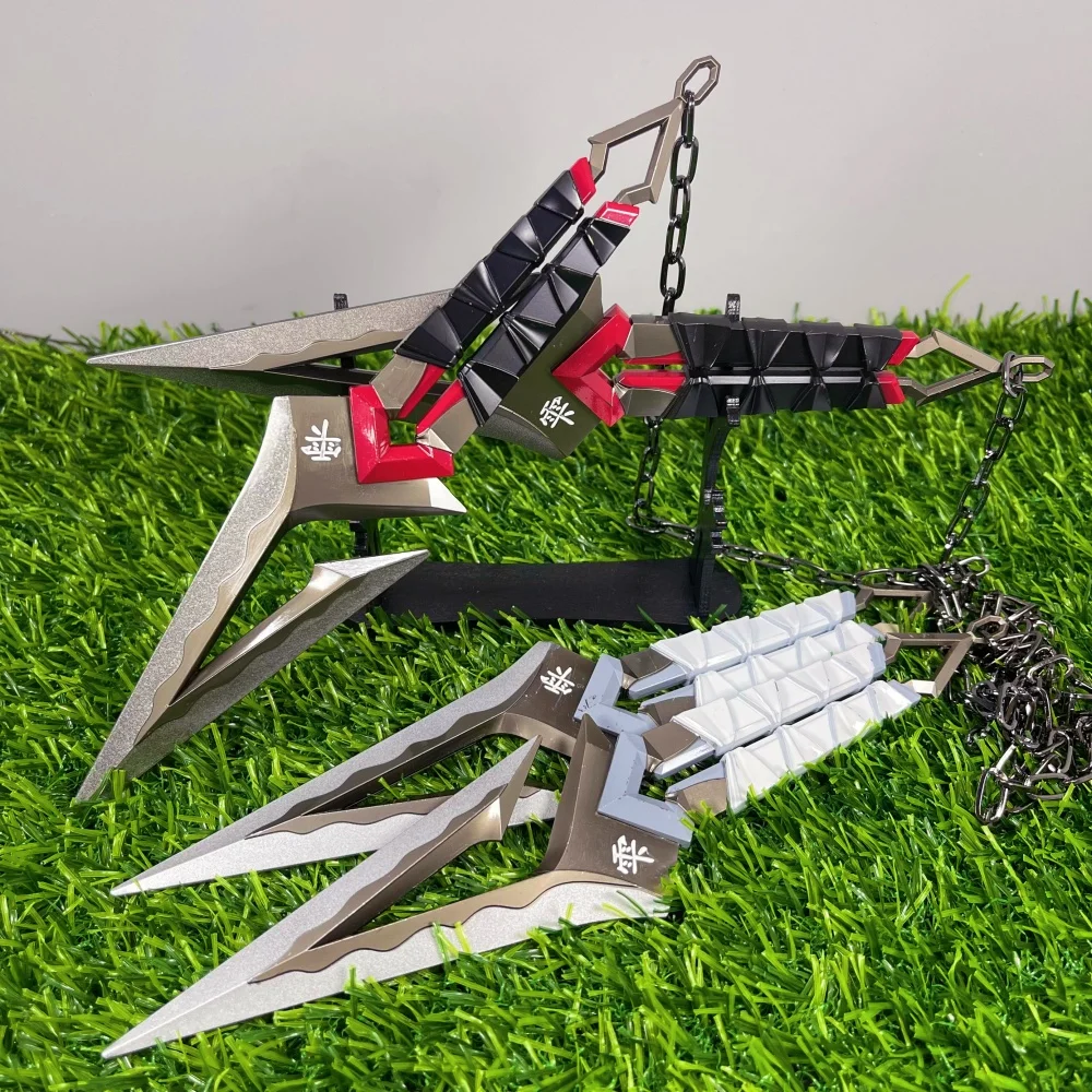 

8,6-дюймовый Valorant Ninja Star Katana Аниме Косплей Опора Ninja Kunai Нож Металлический Меч Реальный Размер Японская Катана Самурай Сабля Игрушка
