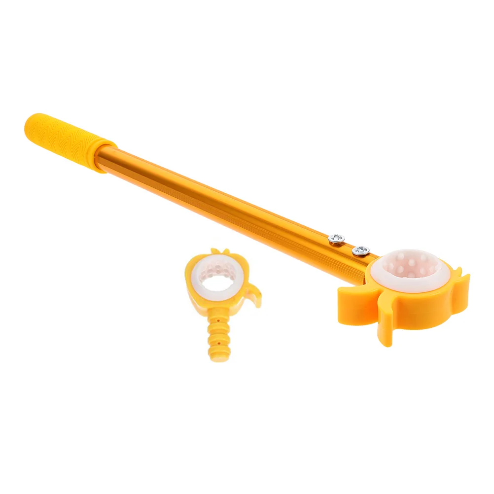 

1Set Golden Window Opening Rod Assistive Draw Pole for Hard-to-Reach Windows Home Classroom Safety Efficient Operation Window