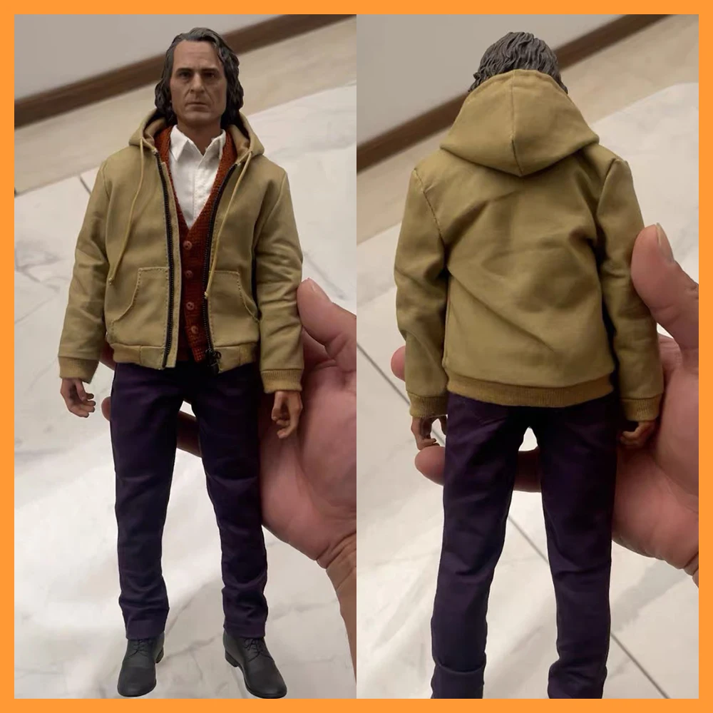 

TOP-001 1/6 Male Soldier Casual Coat Shirt Vest Pants Set Joaquin Phoenix Clothes Accessories Fit 12‘’ Action Figure Body