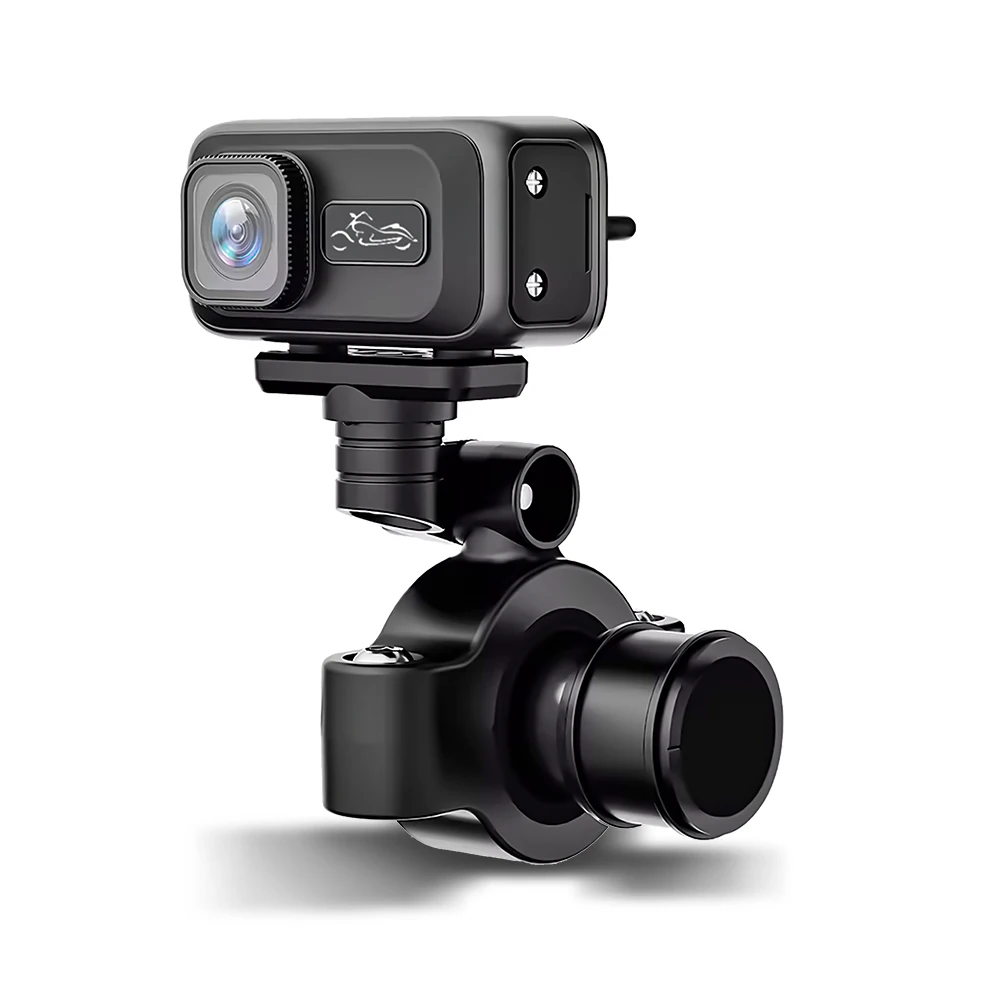 

New Motorcycle Dash Cam DVR 1080P 2K Front Camera IP65 Waterproof Support WiFi for Motorsports