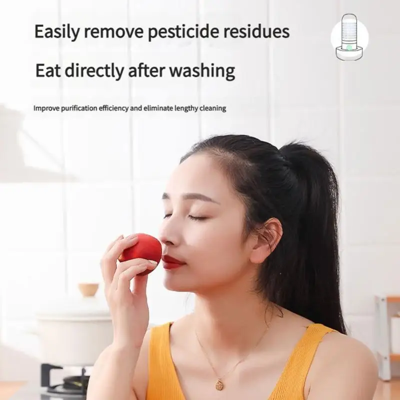 충전식 과일 청소기 기계 자동 가정용 청소 기계