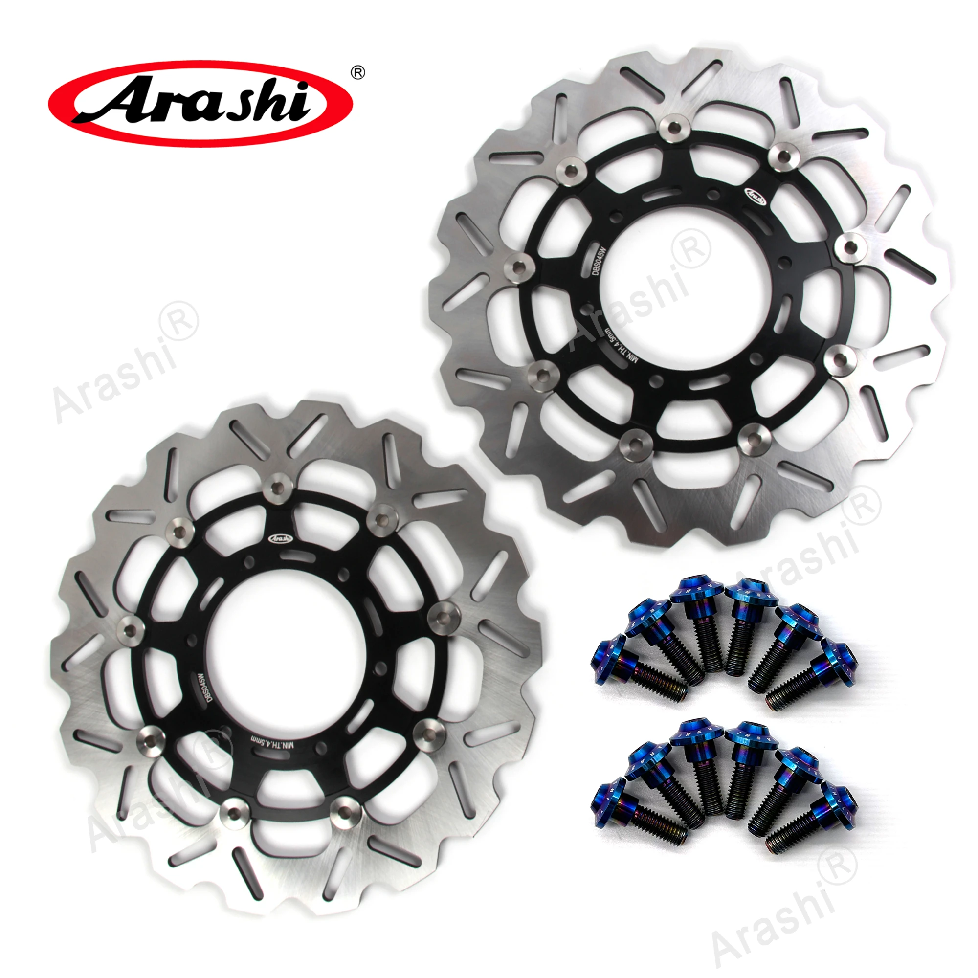 For SUZUKI GSXR1000 2016 2015 2014 2013 2012 2011 2010 2009 GSXR600 08-17 Arashi 310mm Front Rotor Disk Brake Disc+Mounting Bolt - view 2