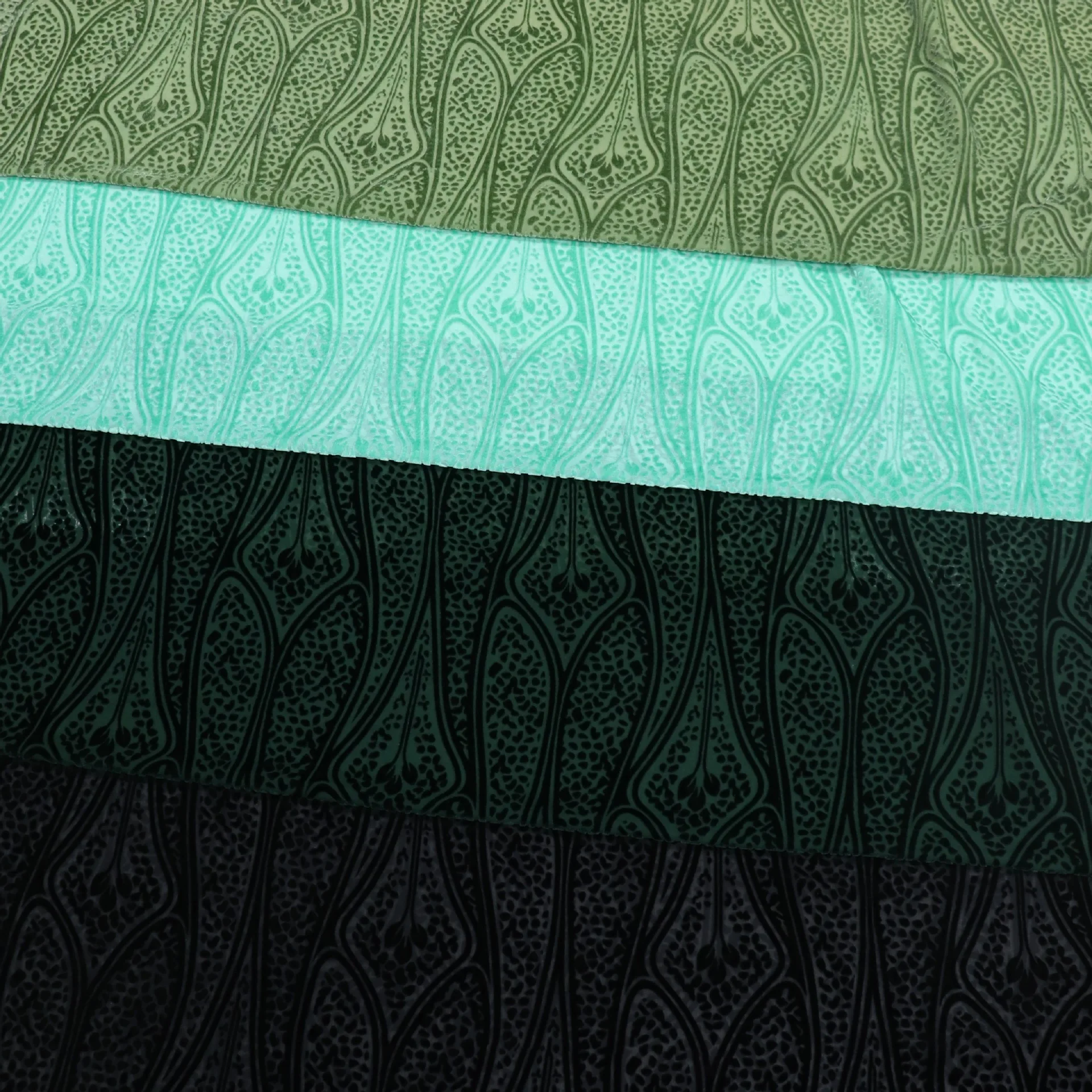 Woven Velvet Brocade Sticky Velvet One Color Burnt out Burnt Flower Fabric Nightdress Cheongsam Bed Cover