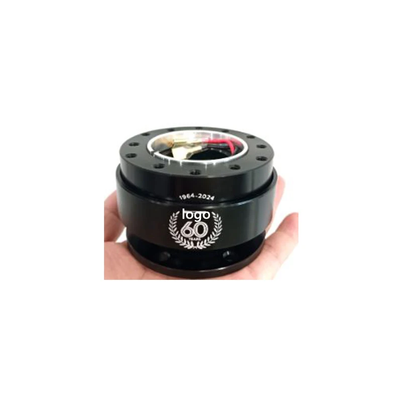 

Universal Black Quick Release Steering Wheel Quick Release Boss Kit HubCar Accessories