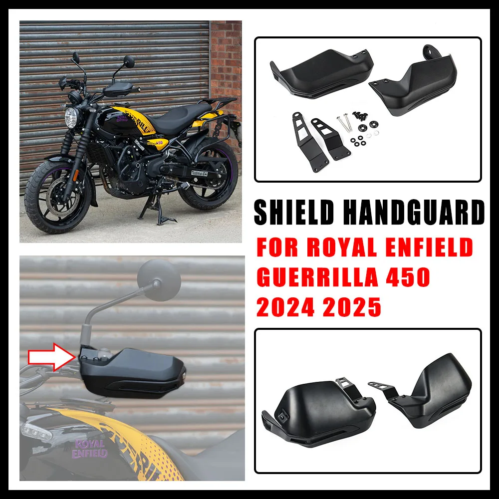 

Аксессуары для мотоциклов, защита для рук, ветрозащитная защита для рук для Royal Enfield Guerrilla 450 Guerrilla 450 2024 2025