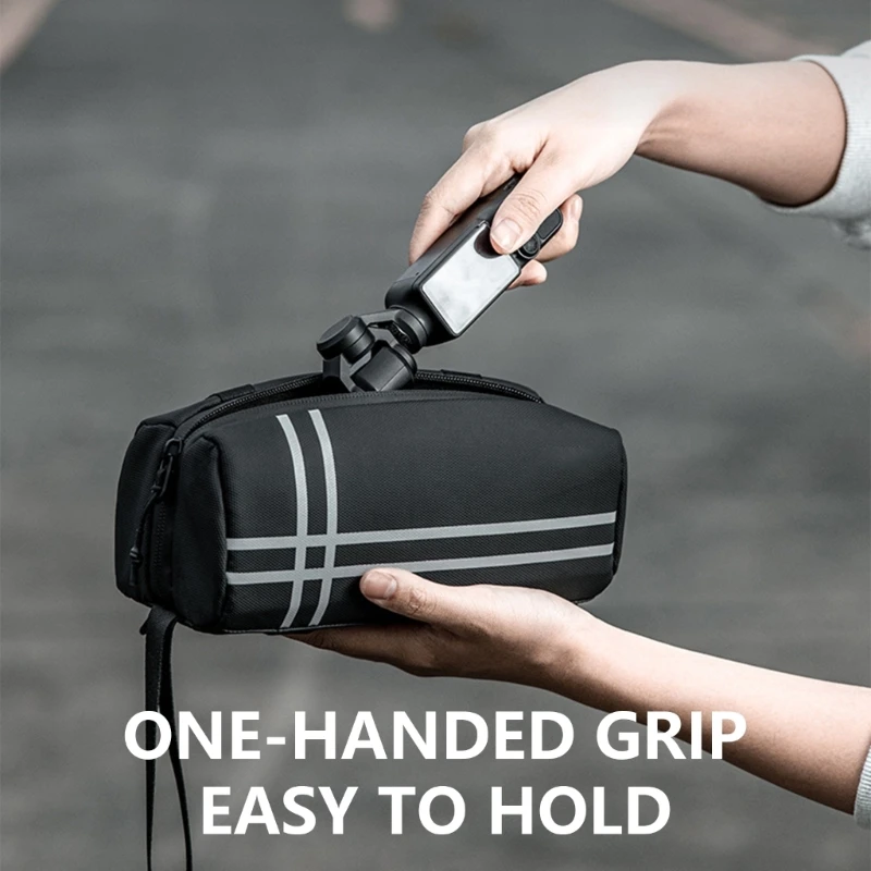 M17B Bolsa transporte portátil tecido Oxford para câmera à prova d'água Bolsa para câmeras Pocket3 múltiplas proteções