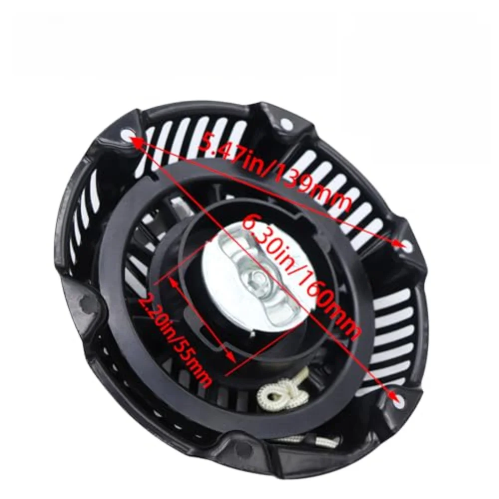 Starter Assembly for Small Engines For 163cc 208cc Compatible with 196cc 208cc Models 13R232 106232 106236 130G32