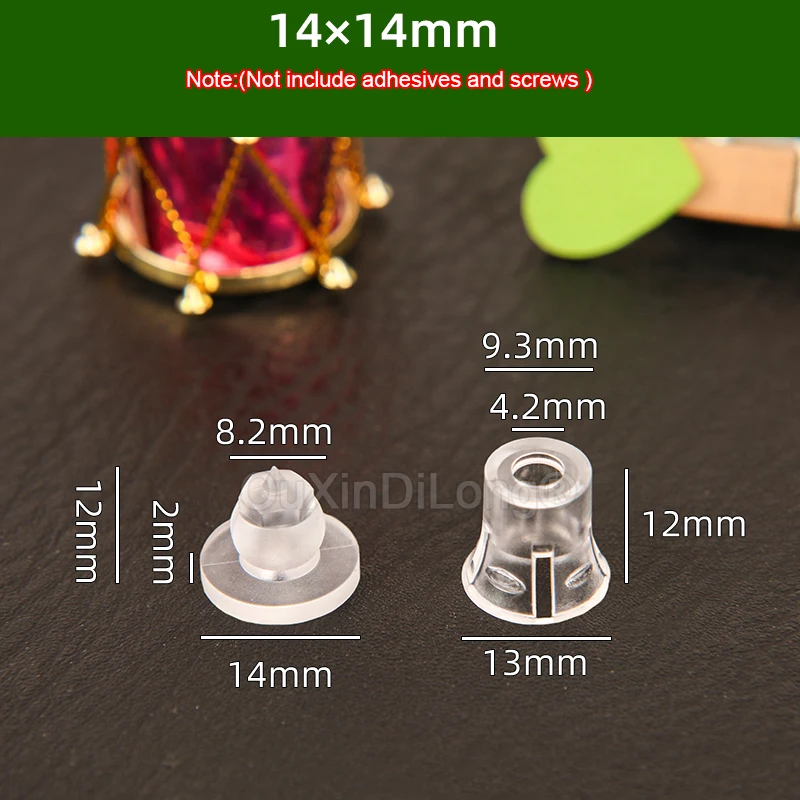 Imagem -04 - Invisible Acrílico Clip Unhas Standups Escondidos Publicidade Parafuso Signage Wall Mount Novo 100 Pcs