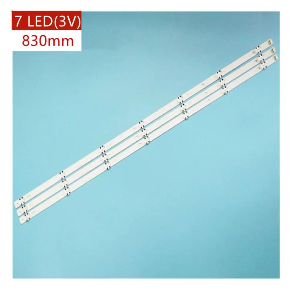 New 30 Cái/lốc 7LED LED Dải Đèn Nền Đối Với LG 43UK6400 43uk6090 43UK6200 43UK6300 LC43490086A 3PCM00789A 303LG430003 LC43490089A