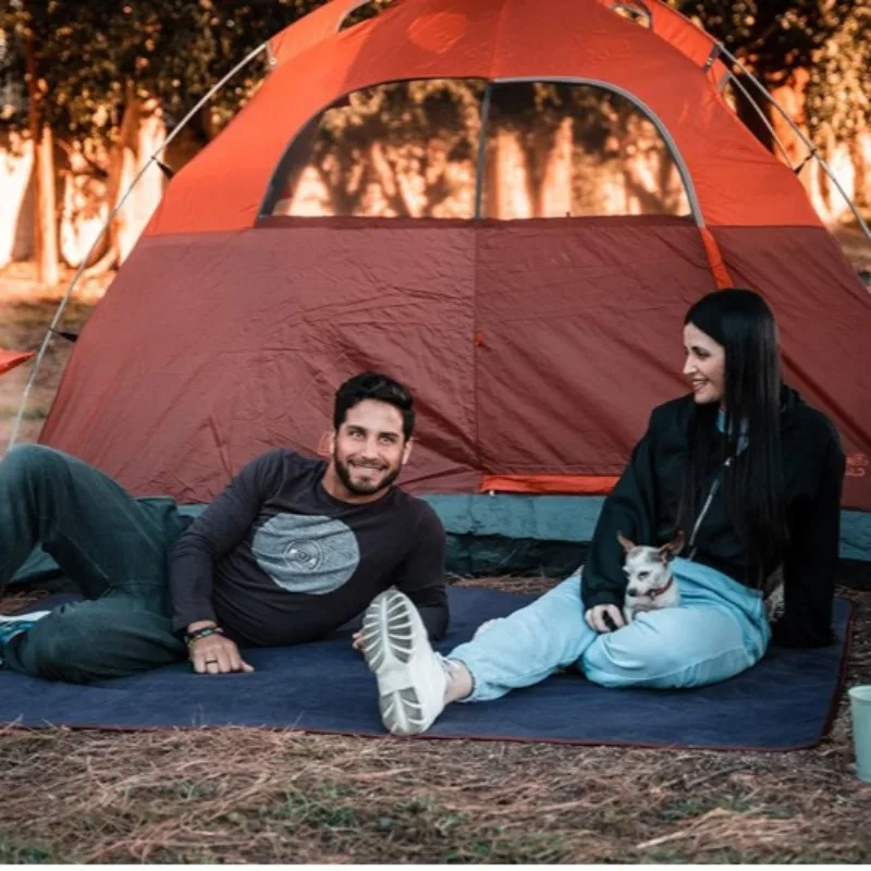 

Picnic Outdoor Thicken Mat Portable Folding Lightweight Multi-functional Blanket Warm Mat Tourist Nature Hike Camping Mats