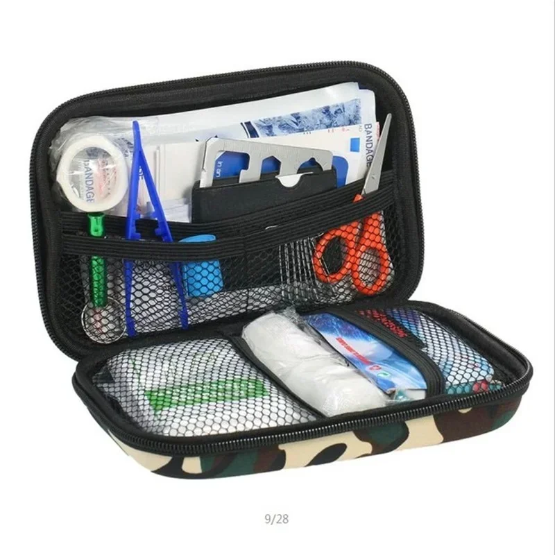 Eva Car First Aid Kit Outdoor First Aid Kit 18 Piece Set First Aid Kit Lifesaving Kit Medical Kit Survival Bag Travel Outdoor