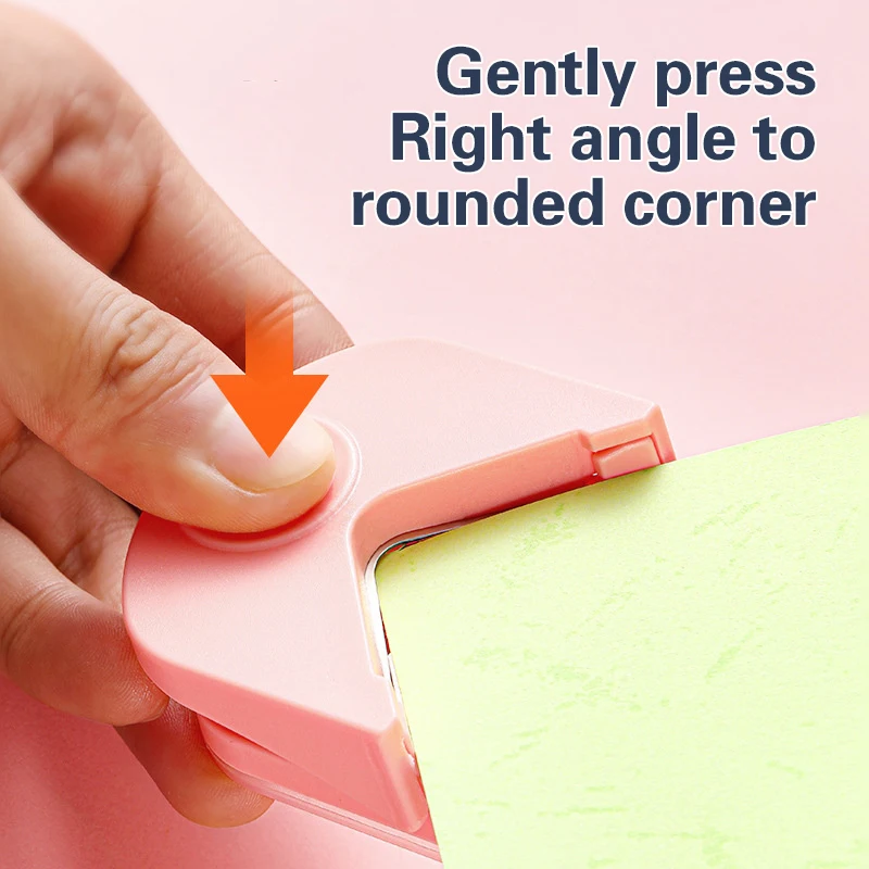 1Pcs Corner Rounder Punch R4 Paper Portable Trimmer Cutter For Cutting DIY Card Photo Hole Angle Scrapbook Office Craft Tool