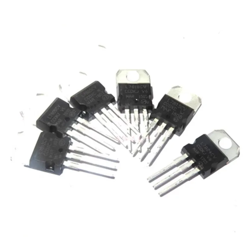 100PCS L7805CV L7806CV L7808CV L7809CV L7812CV L7815CV L7824CV L7905CV L7908CV L7909CV L7912CV L7915CV L7924CV L7810CV L7818CV