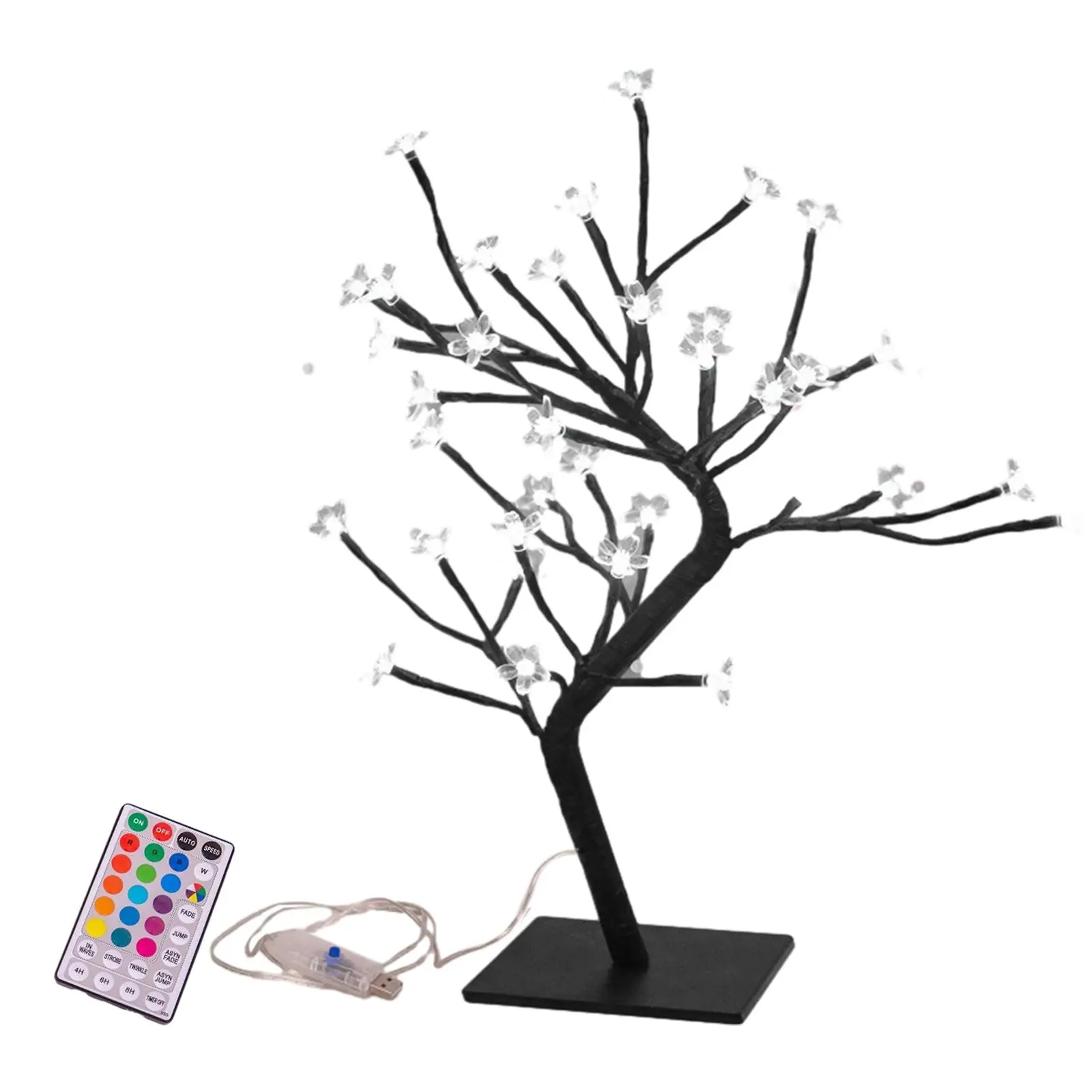 LED Tree Lights Sleep Lamp LED Bonsai Tree Light for Bedroom Office Home