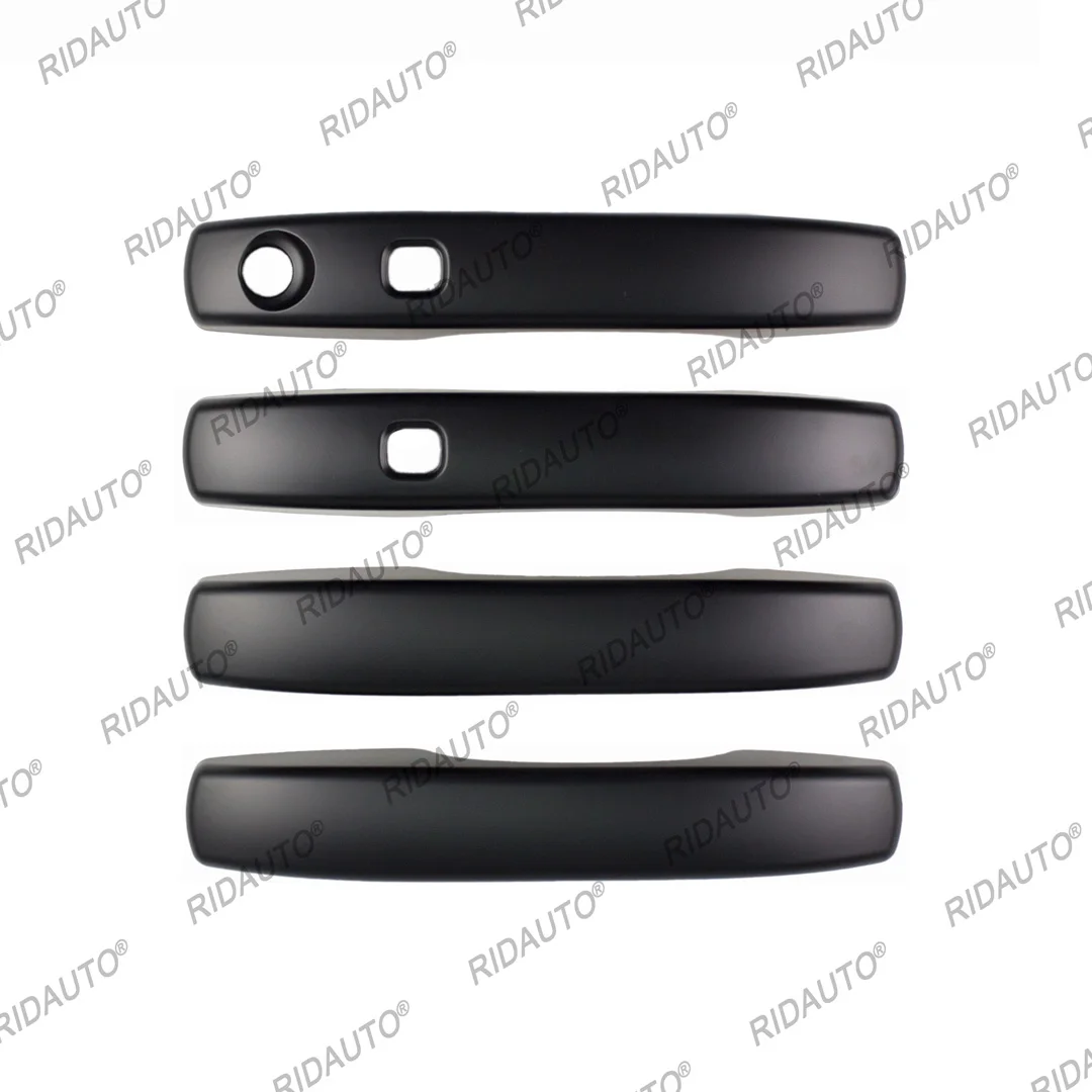 

Matte Blake Car Door Handle Cover Trims With Keyless Hole For 2023 2024 2025 NEXT GEN FORD EVEREST Decoration Part Accessories