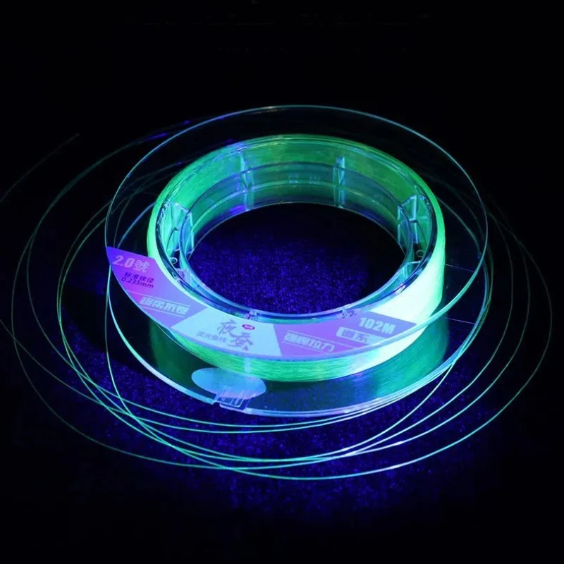 52m Special Nylon Fishing Line Genuine Original Silk Fishing Lines Main Line Sub Line Fluorescent Fishing Line Fishing Equipment