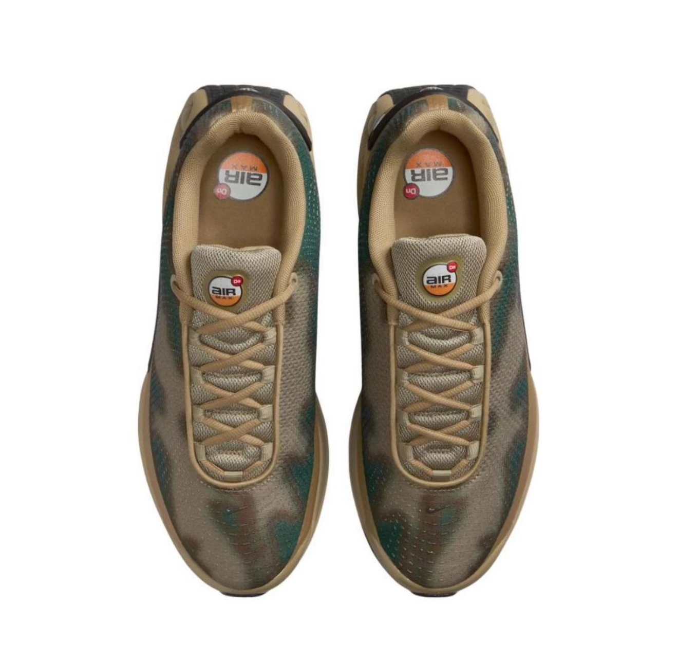 حذاء الجري الرياضي Nike Air Max Dn المضاد للانزلاق المبطن يدعم شبكة قابلة للتنفس ومنخفضة الأعلى للرجال باللون البني #4