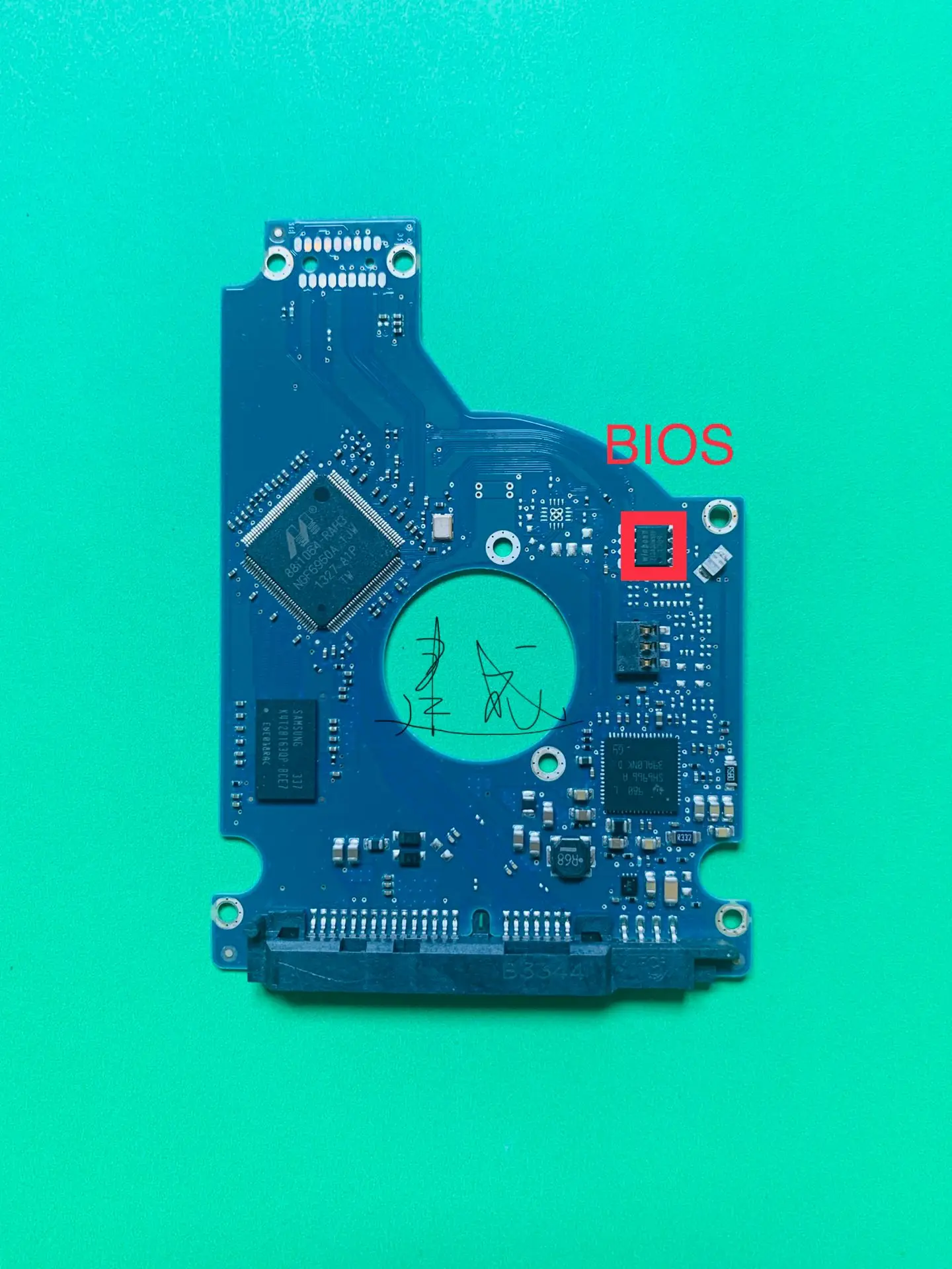 hard drive parts PCB logic board printed circuit board 100696152 RevA ,100696152 RevC , 6151 , 8360 Seagate hdd data recovery