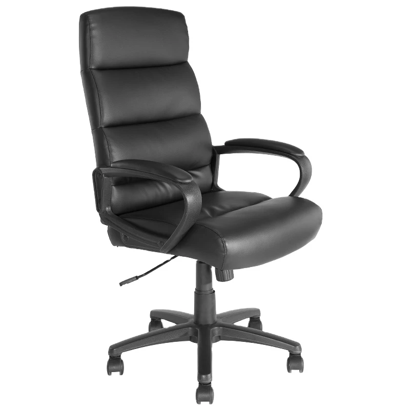 

Certified Executive Office Chair High Quality Home Use High Back CEO Chair Adjustable Headrest Made Leather Steel Metal