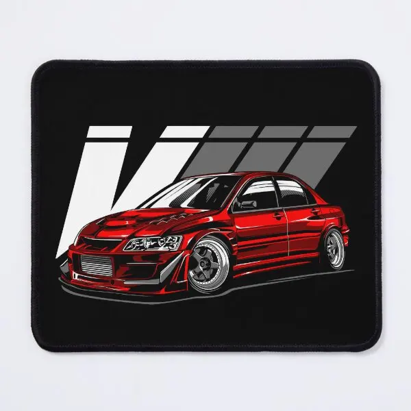 Evo Viii Lancer Jdm Mitsubishi Sport Car  Mouse Pad Mat Computer Desk Mousepad Anime Mens Printing Carpet Keyboard Table PC