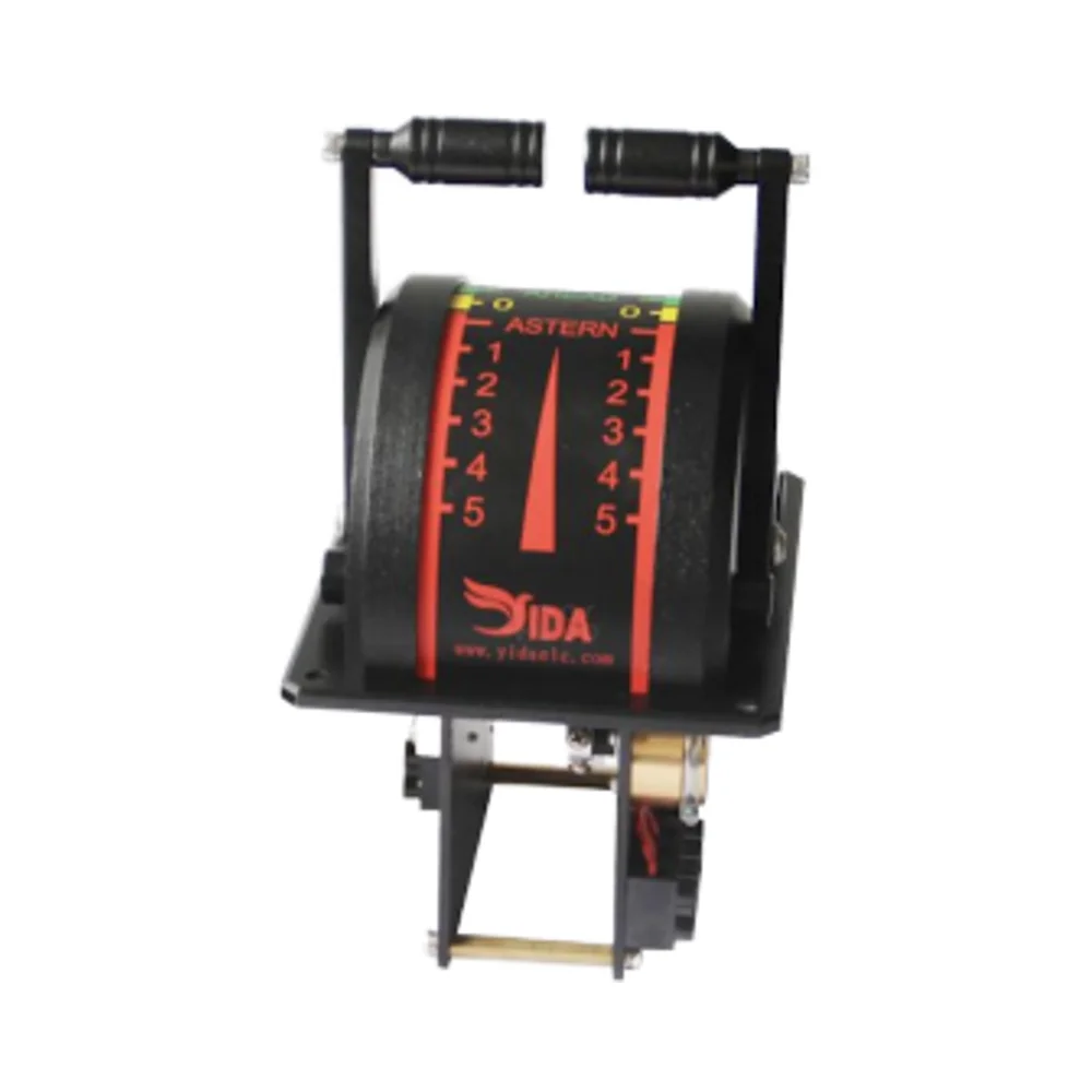 STLF YD-140 전자식 스로틀 컨트롤 레버 기어 무한 디자인 0-50K 내부 저항 75 핸들 각도 -10~+60 해양용