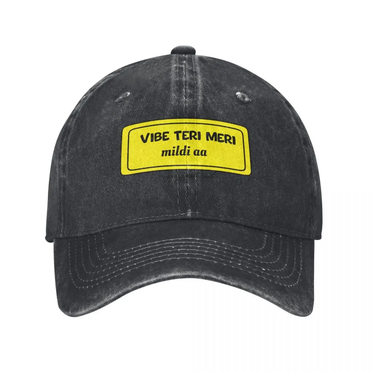 Vibe Teri Meri Mildi aa Baseball Cap Sun Cap Snap Back Hat Hat Man For The Sun Male Women's