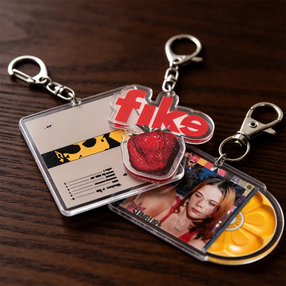 Hot Aesthetic Rap Music Keychain for Accessories Kevin Abstract Sunburn Dont Forget about Me Keyring Jewelry Friends Fans Gifts